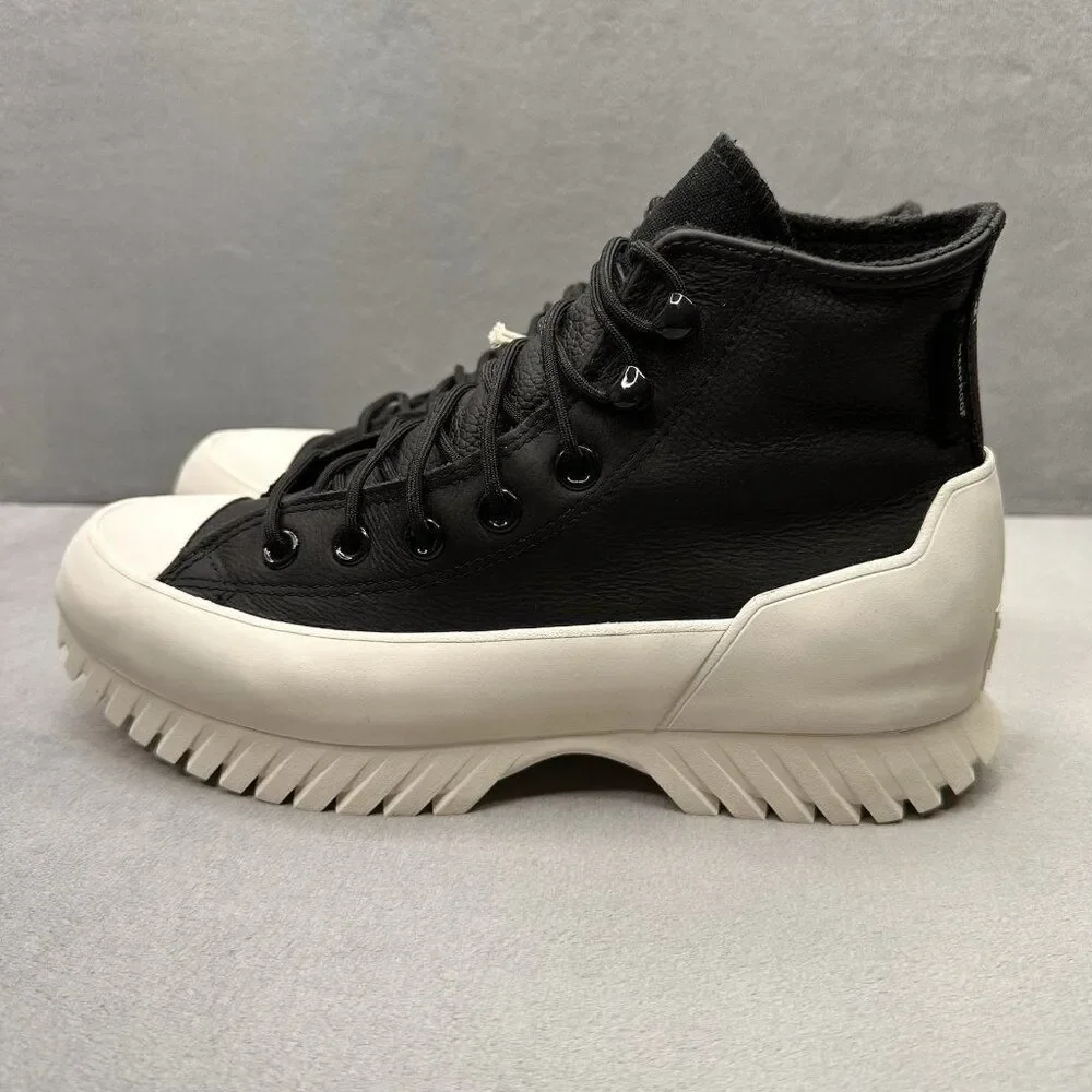 Womens Size 8 Converse CTAS Lugged Winter 2.0 Hi Shoes Black Counter Climate NEW